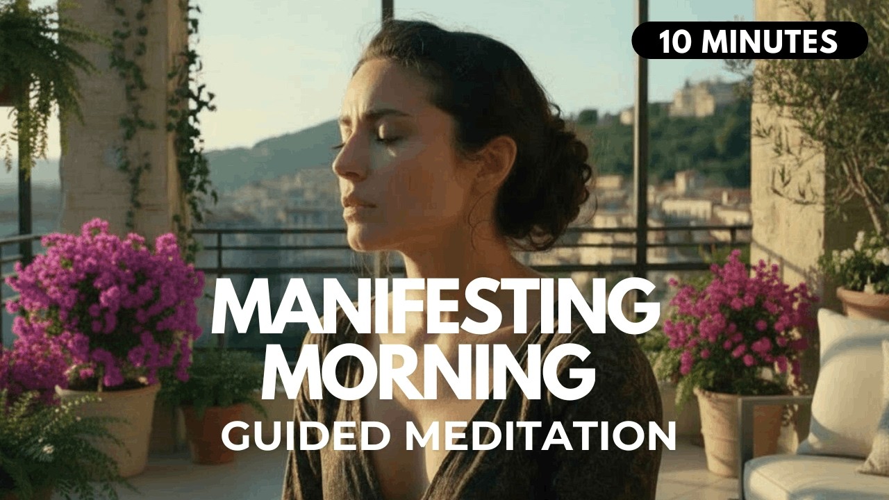 ☀️ Open to Receive: 10 Minute Morning Chakra Alignment Meditation for Manifestation & Abundance