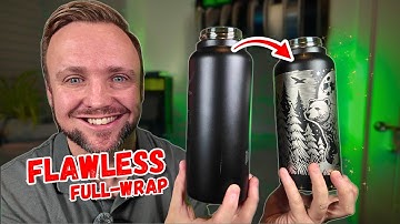 The Ultimate Fiber Laser Tumbler Engraving Guide (Full Rotary Setup in LightBurn)