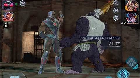 Ds infinite Combo with Fatherbox |Arena Fight| Injustice 2 Mobile