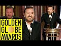 Every ricky gervais golden globes 20092020