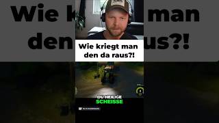 Fendt 728 mit vollem Anhänger festgefahren – so geht's raus? #ls25 #farmingsimulator