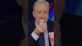 Same 🍿, Same Jon. Jon Stewart Hosts The Daily Show This Monday Night At 11/10C. #Sblviii #Superbowl