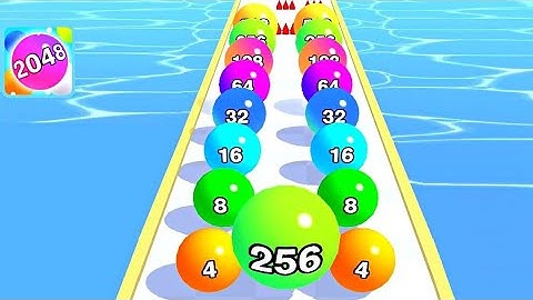 Ball Run 2048 Max Level Gameplay walkthrough Android iOS Mobile iOS games New Update