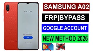 Samsung A02 FRP Bypass Without PC | Android 11/12 Google Account Unlock |2026 Method Works 100%