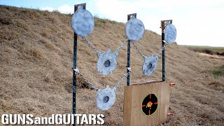 Best Budget Friendly And Compact Steel Target System St7 Superlock T-Post Ar500 Gongs