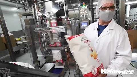 Popcorn weighfilling and bagging machine production testimonial