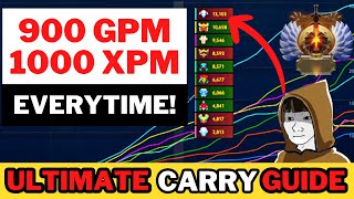 900 Gpm Xpm In 30 Minutes Is Easy Dota 2 Carry Guide