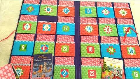 Disney Storybook Collection Advent Calendar Count down to Christmas with 24 story books