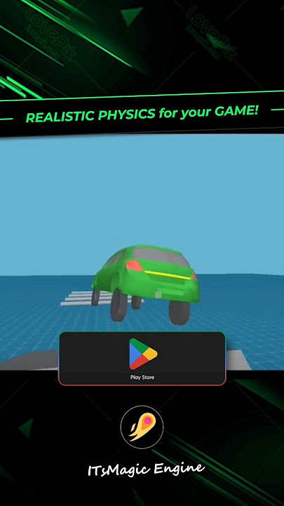 REALISTIC PHYSICS for your GAME at ITsMagic! #itsmagicengine #beamngcrashes #mobilegaming