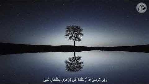 تلاوة خاشعة من سورة الذاريات للقارئ الشيخ عبد العزيز اليحيى