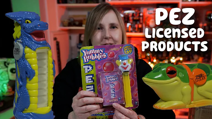 PEZ Unboxing | Licensed PEZ Products | Yummy Bubbl...