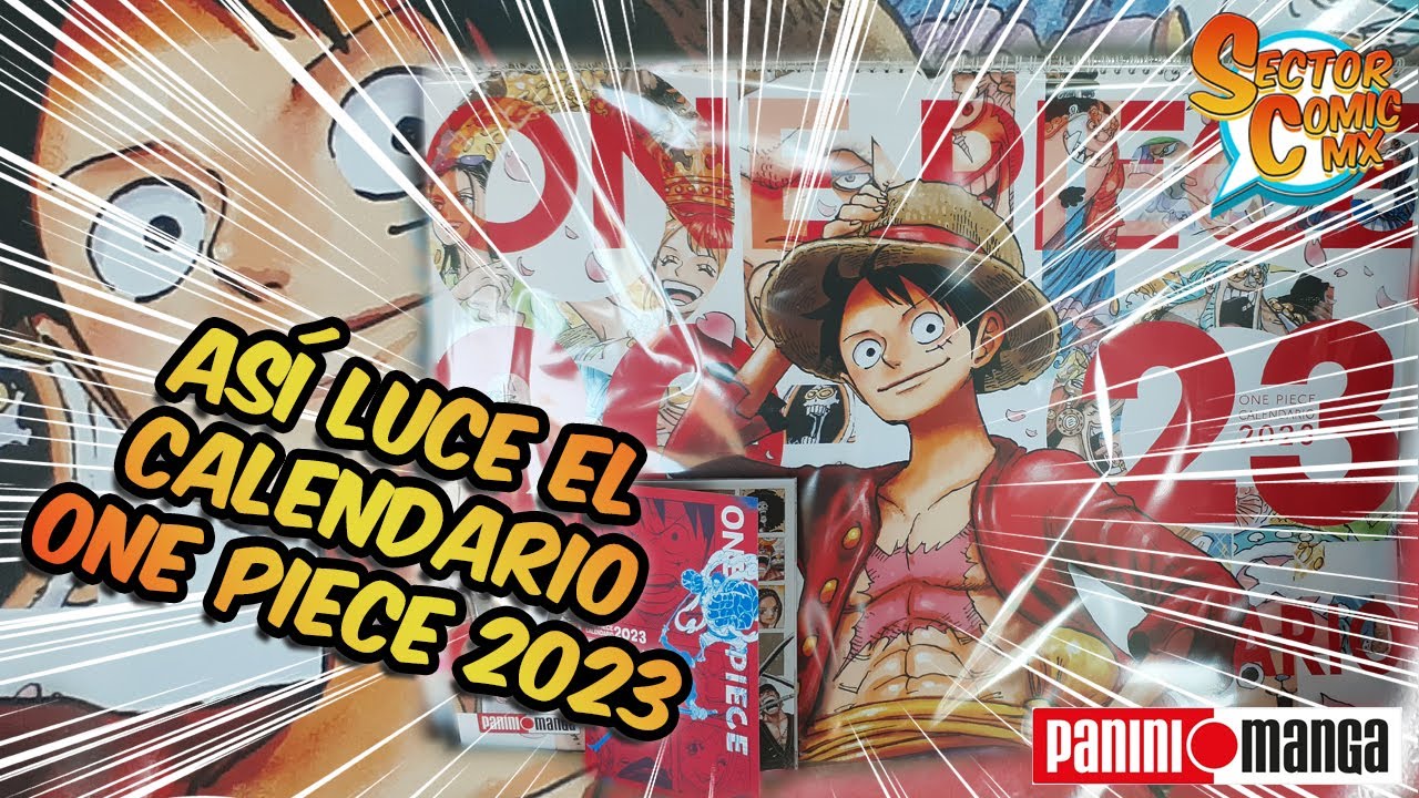 One Piece Anime - Calendários de parede 2023