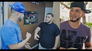 Jorge Masvidal's Brother Drops A Guy At The Barber Shop | Throwback