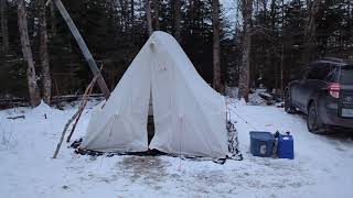 Winter Camping (Hot Tent)