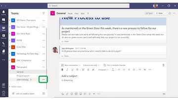 7  How to leave or delete a channel or team and how to add members