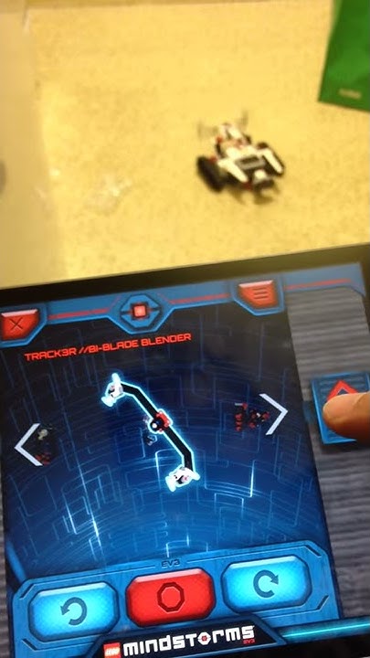 Lego Mindstorms EV3 controlling Track3r with the Commander iPad app ...