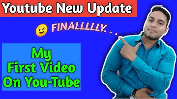 First Video on Youtube | My first video on Youtube Channel | Introduction video for Youtube