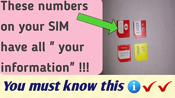 Mají všechny SIM karty číslo?
