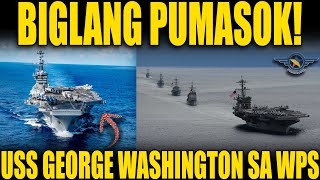Download Lagu NAGULAT ANG CHINA! USS GEORGE WASHINGTON BIGLANG PUMASOK SA WEST PHILIPPINE SEA! MP3