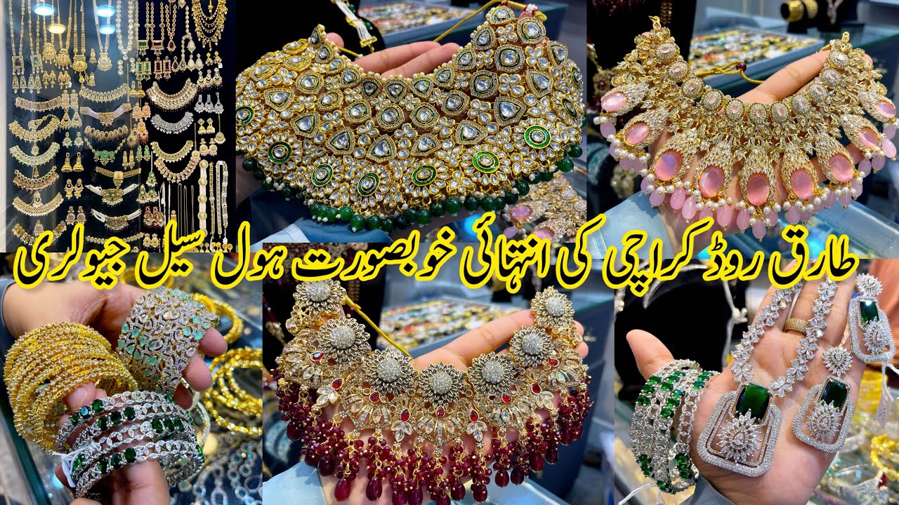Tariq Road Karachi | kashees style Designer Beautiful Jewellery in low price @Zainab_khan02 