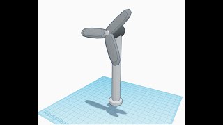 {Tinkercad 3D Models} Windmill 1