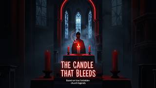 “The Candle That Bleeds — The Forbidden Church Mystery”#shorts