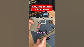 Cleaning a PSA Dagger (EASY!) #shorts