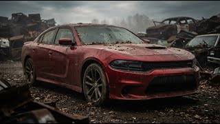Abandoned Dodge Charger R/T 2025 Restored in Silence | Deep ASMR Full Rebuild