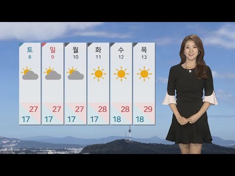 [날씨] 밤사이 폭풍우…시간당 30㎜ 호우 유의 / 연합뉴스TV (YonhapnewsTV)