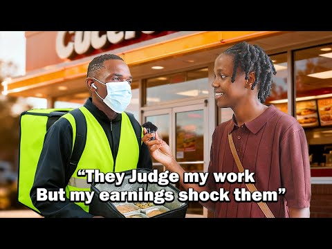 They laugh at delivery riders until they hear the paycheck