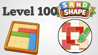 Sand Shape Level 100 Solution Walkthrough 