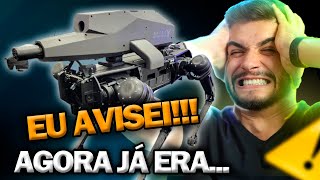 URGENTE! Cão Robô com Inteligência Artificial e Com Um rifle!