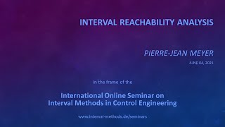 Interval Reachability Analysis