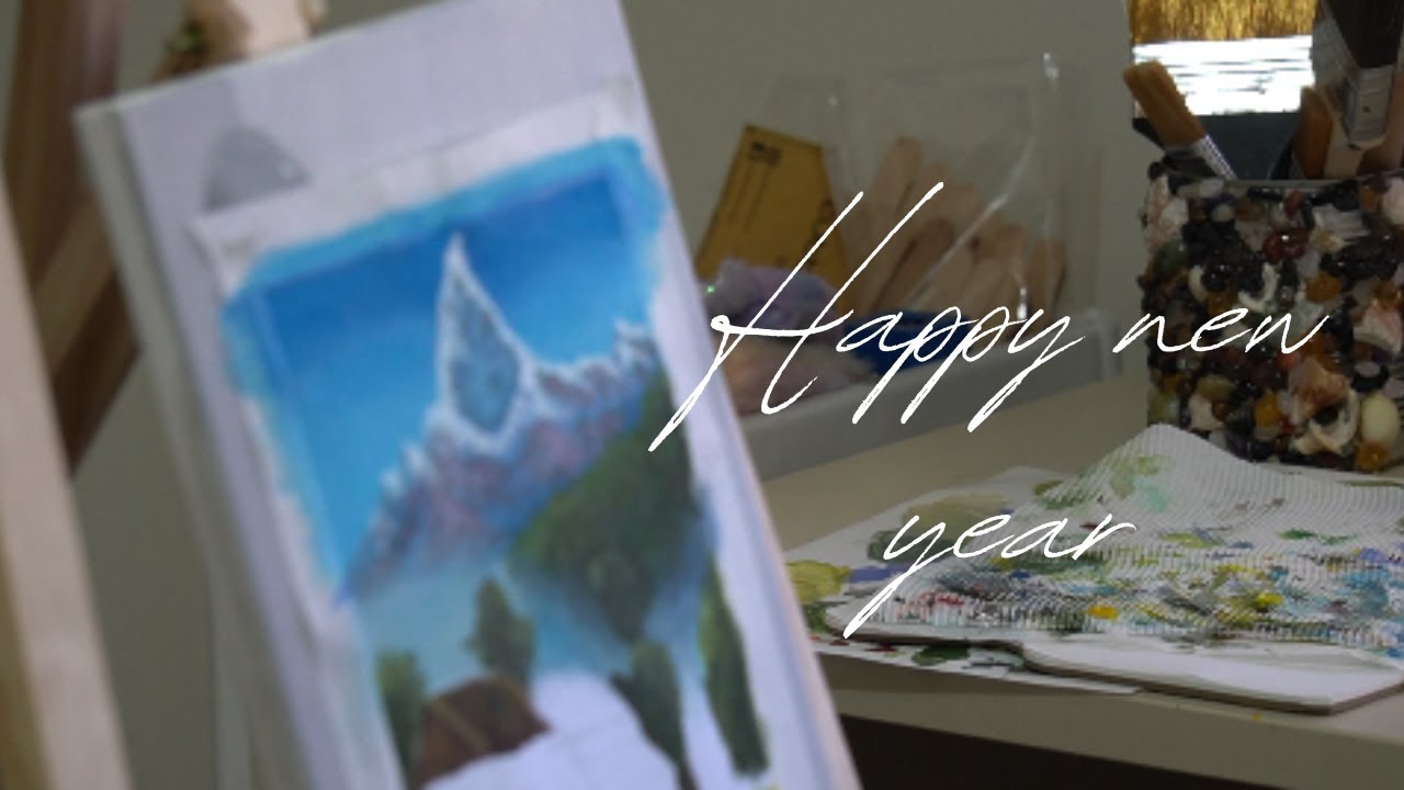 Productive New Year Vlog 🍂 | dessert making, DIY mixture, aesthetic silent vlog