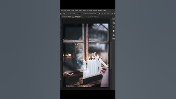 How To Add Smoke Effect in Photoshop - Short Photoshop Tutorial #shorts