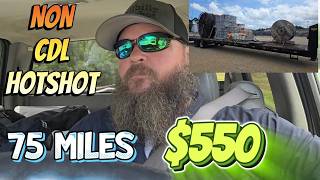 Hotshot Trucking - 75 MILES $550