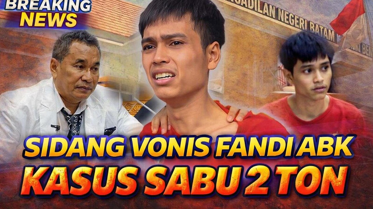 BREAKING NEWS - Sidang Vonis Fandi Ramadhan ABK Dituntut Hukuman Mati di PN Batam