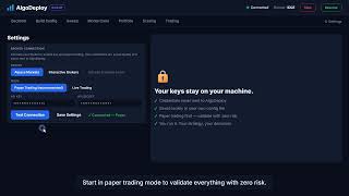 From Backtest to Live Trading — Automate Your Strategy (No Code)