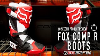 Fox Racing Comp R Boot | 60 Second Product Review