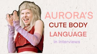Aurora’s Cute Body Language in Interviews | Aurora’s Warriors |