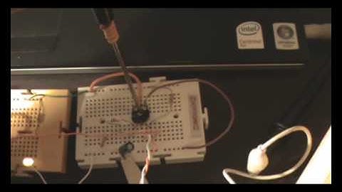 Arduino blow sensor with piezo to processing