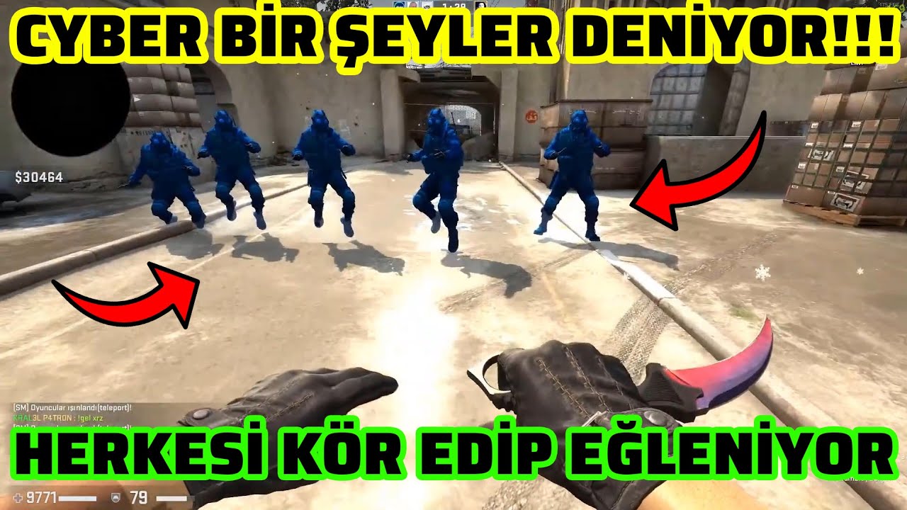 FANTEZİ SAKLAMBAÇ | CyberRulz Mekiple HİLELİ CS:GO Dust2