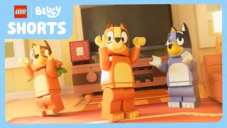 lego bluey estatuas musicais momentos ineditos lego little