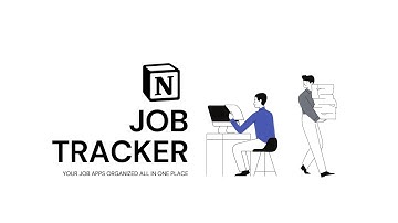 Notion Job Tracker Guide  + Downloadable Template