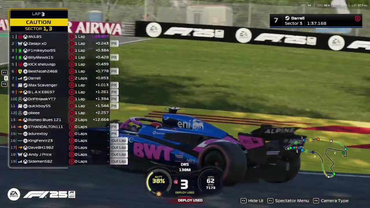 WRC F1 League Thursday Realistic Performance 50% Season 2 Round 1