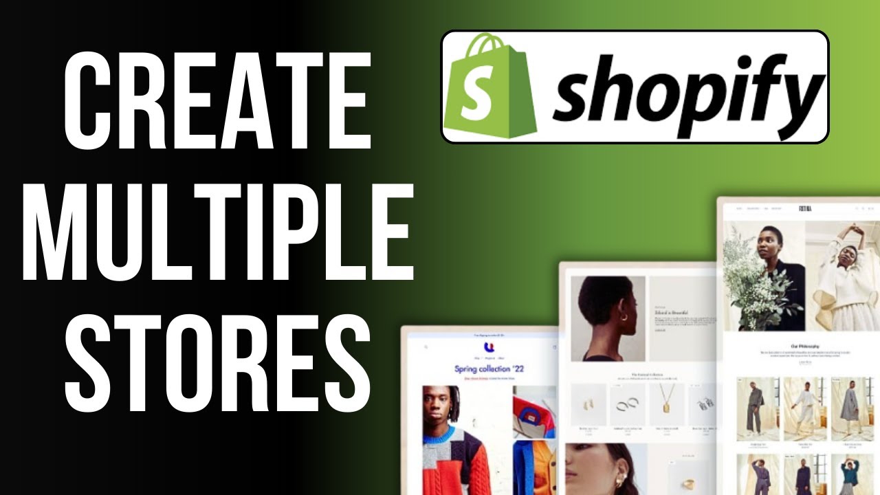 How to Create Multiple Shopify Stores on One Account * ONLY ONE EMAIL ...