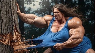 THE BIGGEST FEMALE BODYBUILDERS