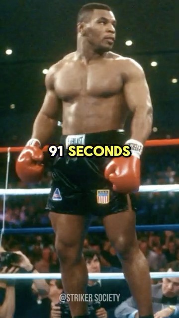 Mike Tyson Ended His Career in 91 Seconds 💥 - YouTube