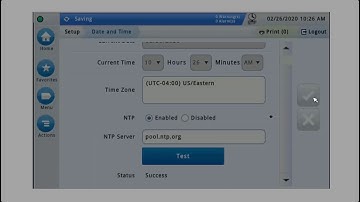 Managing the time settings on a TLS-450PLUS Automatic Tank Gauge