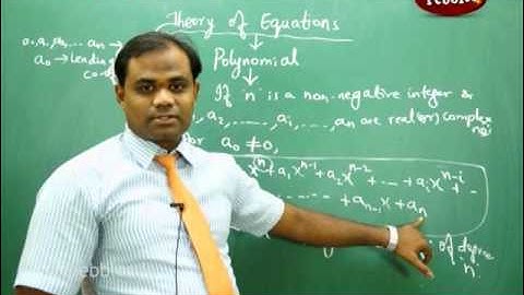Theory of equations  -part 6 I Intermediate II Year-Maths-IIA | AP & TS Syllabus